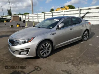 2014 Kia Optima SX Turbo with VIN 5XXGR4A68EG294459, listed as a Copart auction lot 59162655 with 75,267 mi miles and Clean title. Bid and sale history available at DreamBid. Image 1.