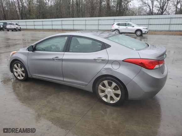 2012 Hyundai Elantra GLS with VIN KMHDH4AEXCU205877, listed as a Copart auction lot 41737745 with 259,154 mi miles and Salvage Title. Bid and sale history available at carsss.com. Image 2.