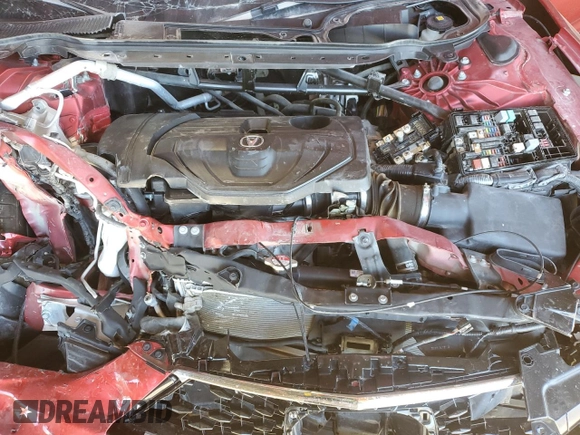2023 Acura TLX Advance with VIN 19UUB6F68PA004538, listed as a Copart auction lot 66206275 with Not provided miles and Salvage title. Bid and sale history available at DreamBid. Image 11.