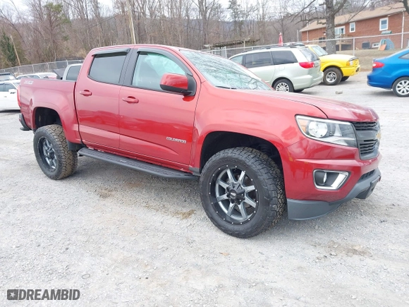 2015 Chevrolet Colorado 4WD Z71 with VIN 1GCGTCE3XF1134799, listed as a IAAI auction lot 41654026 with 104,830 mi miles. Bid and sale history available at carsss.com. Image 1.