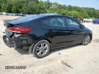 2017 Hyundai Elantra SE with VIN KMHD84LF0HU433030, listed as a Copart auction lot 59185345 with 77,776 mi miles and Salvage title. Bid and sale history available at DreamBid. Image 3.