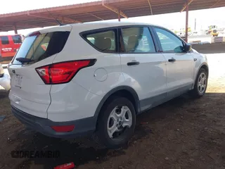 2019 Ford Escape S with VIN 1FMCU0F75KUC55076, listed as a IAAI auction lot 42432402 with 113,783 mi miles and . Bid and sale history available at DreamBid. Image 4.