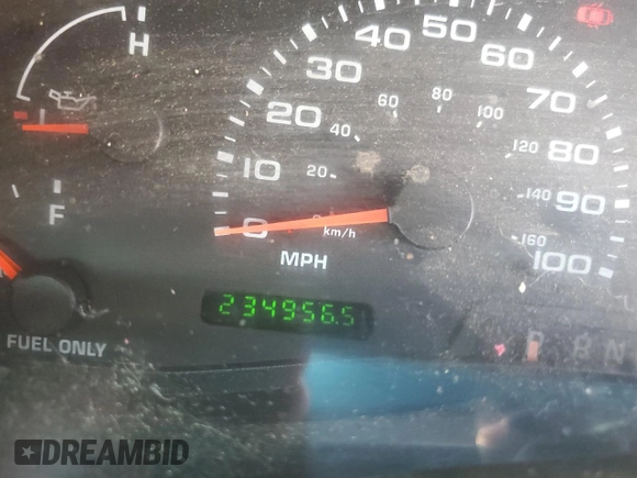2003 Ford Super Duty F-250 XL with VIN 1FTNW20F03EB10672, listed as a Copart auction lot 65245904 with 234,956 mi miles and Salvage Title. Bid and sale history available at carsss.com. Image 9.
