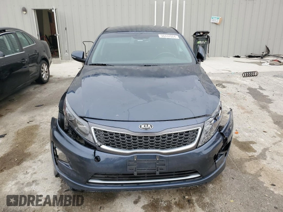 2014 Kia Optima Hybrid LX with VIN KNAGM4AD1E5064647, listed as a Copart auction lot 86782054 with 180,766 mi miles and Non Repairable. Bid and sale history available at carsss.com. Image 5.