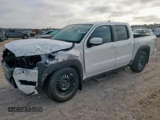 2025 Nissan Frontier SV with VIN 1N6ED1EJ3SN617347, listed as a Copart auction lot 66542895 with 5,192 mi miles and Salvage title. Bid and sale history available at DreamBid. Image 1.