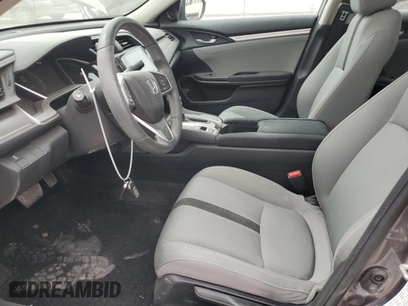 2016 Honda Civic EX with VIN 19XFC2F72GE093543, listed as a Copart auction lot 50415855 with 91,541 mi miles and Salvage Title. Bid and sale history available at DreamBid. Image 7.