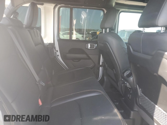 2024 Jeep Wrangler Sahara with VIN 1C4RJXP60RW122620, listed as a Copart auction lot 50622135 with 22,238 mi miles and Salvage Title. Bid and sale history available at DreamBid. Image 12.