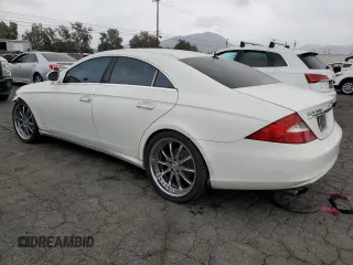 2006 Mercedes-Benz CLS-Class with VIN WDDDJ75X76A060959, listed as a Copart auction lot 75357804 with 258,051 mi miles and Salvage Title. Bid and sale history available at carsss.com. Image 2.