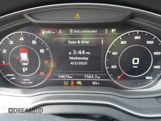 2019 Audi Q5 Premium Plus with VIN WA1BNAFY9K2144483, listed as a IAAI auction lot 41898239 with 54,676 mi miles. Bid and sale history available at carsss.com. Image 7.