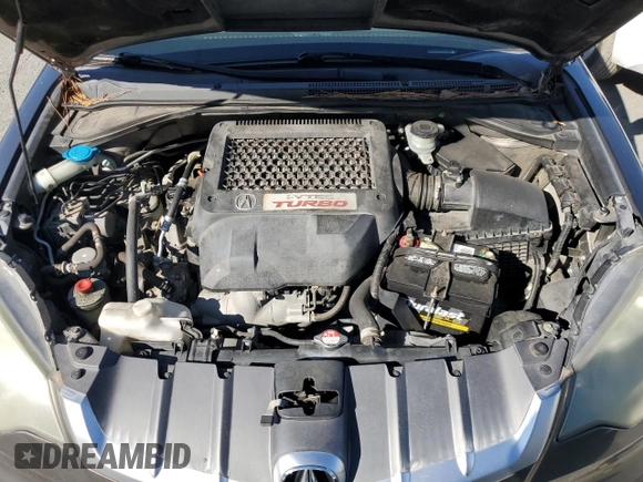 2008 Acura RDX with VIN 5J8TB18288A020376, listed as a Copart auction lot 45978615 with 0 mi miles and Salvage Title. Bid and sale history available at carsss.com. Image 12.