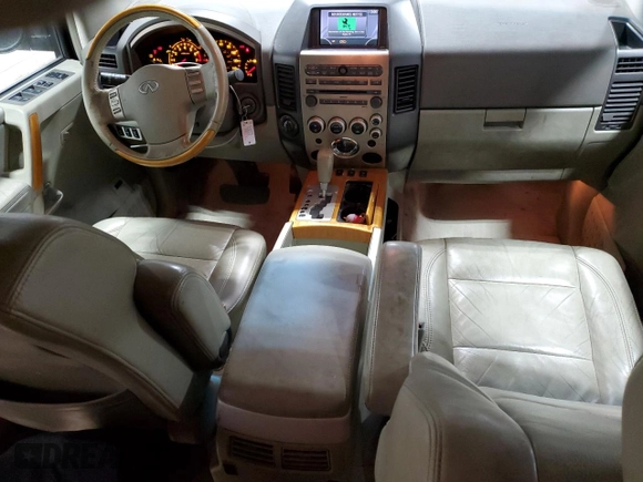 2007 Infiniti QX56 with VIN 5N3AA08C97N800618, listed as a Copart auction lot 89098995 with 170,047 mi miles and Salvage Title. Bid and sale history available at carsss.com. Image 8.