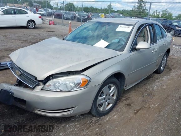 2010 Chevrolet Impala LS with VIN 2G1WA5EK8A1117743, listed as a IAAI auction lot 39859241 with Not Provided miles and . Bid and sale history available at DreamBid. Image 17.