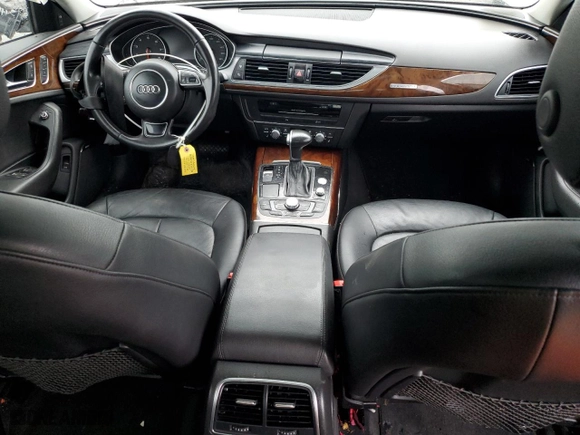 2015 Audi A6 2.0T Premium Plus with VIN WAUGFAFC0FN005891, listed as a Copart auction lot 48015245 with 0 mi miles and Clean Title. Bid and sale history available at carsss.com. Image 8.