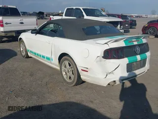2013 Ford Mustang V6 with VIN 1ZVBP8EM7D5234320, listed as a IAAI auction lot 41512045 with 113,916 mi miles and . Bid and sale history available at DreamBid. Image 3.