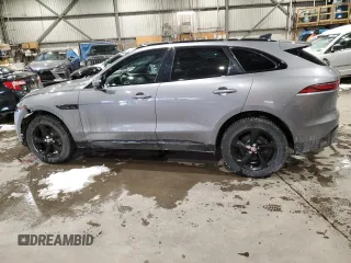 2021 Jaguar F-Pace S with VIN SADCJ2EX9MA683249, listed as a Copart auction lot 45011085 with 98,463 mi miles and Salvage title. Bid and sale history available at DreamBid. Image 2.