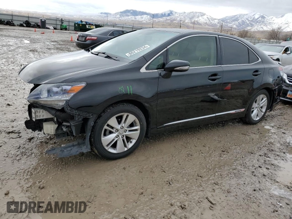 2010 Lexus HS 250h with VIN JTHBB1BA5A2006721, listed as a Copart auction lot 86219234 with 126,484 mi miles and Salvage Title. Bid and sale history available at DreamBid. Image 1.