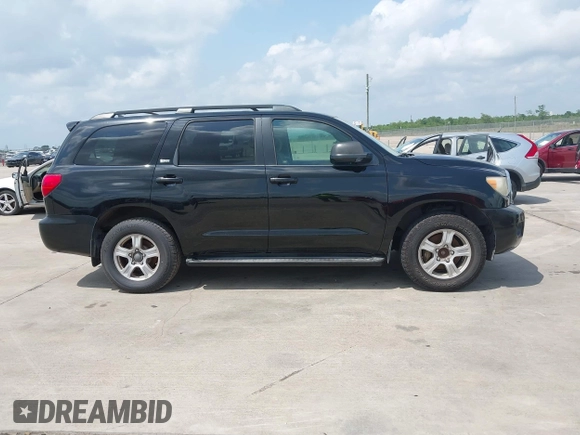 2010 Toyota Sequoia SR5 with VIN 5TDZM5G13AS002430, listed as a IAAI auction lot 42128187 with 230,817 mi miles. Bid and sale history available at carsss.com. Image 13.