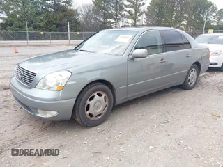 2001 Lexus LS 430 z VIN JTHBN30F210022498, wystawiony jako IAAI lot #41587686 z przebiegiem 197 562 mil mil oraz . Historia ofert i sprzedaży dostępna na DreamBid. Obrazek 2.