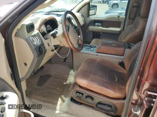 2008 Ford F-150 XLT z VIN 1FTPW14V88KC78122, wystawiony jako Copart lot #59597875 z przebiegiem 159 120 mil mil oraz Czysty tytuł • Clean title. Historia ofert i sprzedaży dostępna na DreamBid. Obrazek 7.