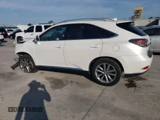 2015 Lexus RX 350 with VIN 2T2ZK1BA3FC191050, listed as a Copart auction lot 53858625 with 86,205 mi miles and Salvage Title. Bid and sale history available at carsss.com. Image 2.