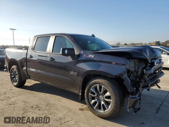 2024 Chevrolet Silverado 1500 RST with VIN 2GCUDEEDXR1139228, listed as a Copart auction lot 85792904 with 2,688 mi miles and Salvage Title. Bid and sale history available at carsss.com. Image 4.