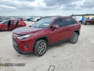 2022 Toyota RAV4 XLE Premium with VIN 2T3C1RFV5NW226684, listed as a Copart auction lot 42021355 with 19,722 mi miles and Salvage Title. Bid and sale history available at carsss.com. Image 1.