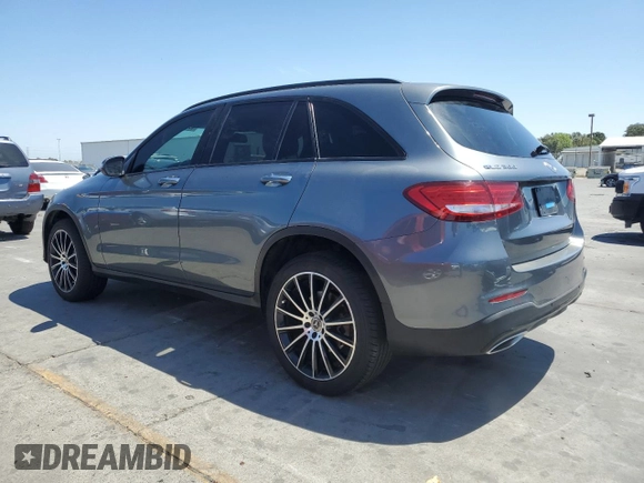 2018 Mercedes-Benz GLC 300 with VIN WDC0G4JB5JV044013, listed as a Copart auction lot 63554855 with 194,153 mi miles and Clean title. Bid and sale history available at DreamBid. Image 2.