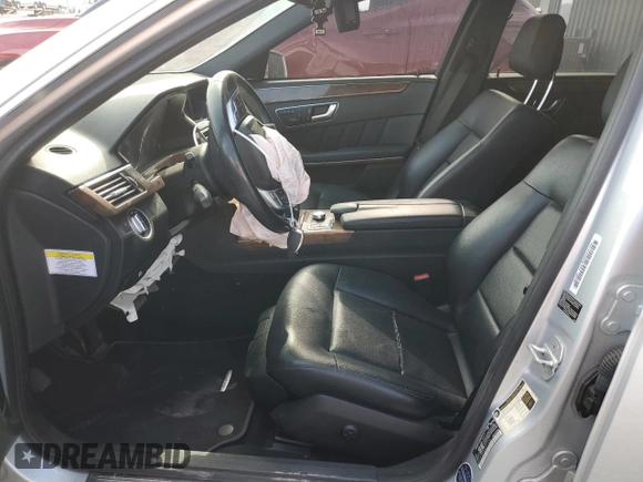 2013 Mercedes-Benz E 350 Luxury with VIN WDDHF8JB4DA771504, listed as a Copart auction lot 58741605 with Not provided miles and Salvage title. Bid and sale history available at DreamBid. Image 7.