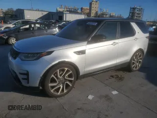 2017 Land Rover Discovery HSE Luxury with VIN SALRHBBVXHA040069, listed as a Copart auction lot 49270255 with 119,851 mi miles and Salvage Title. Bid and sale history available at carsss.com. Image 1.