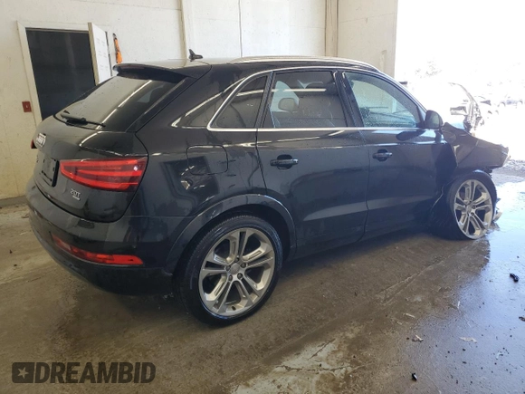 2015 Audi Q3 2.0T Premium Plus with VIN WA1EFCFS9FR008563, listed as a Copart auction lot 49337695 with 103,358 mi miles and Non Repairable. Bid and sale history available at carsss.com. Image 3.