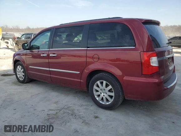 2015 Chrysler Town & Country Touring with VIN 2C4RC1BG2FR562625, listed as a Copart auction lot 49127615 with 100,997 mi miles and Salvage Title. Bid and sale history available at carsss.com. Image 2.