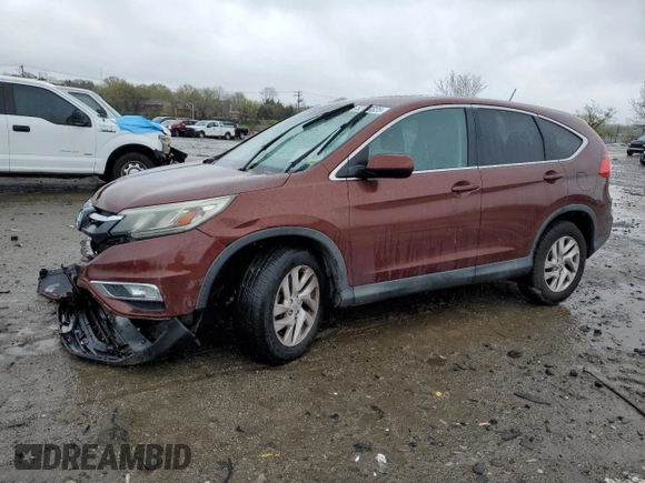 2015 Honda CR-V EX with VIN 2HKRM3H59FH549768, listed as a Copart auction lot 52787325 with 173,504 mi miles and Salvage Title. Bid and sale history available at carsss.com. Image 1.