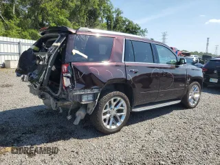 2020 Chevrolet Tahoe Premier with VIN 1GNSKCKC4LR217375, listed as a Copart auction lot 53396524 with 93,035 mi miles and Salvage title. Bid and sale history available at DreamBid. Image 3.