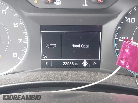 2024 Chevrolet Equinox LS with VIN 3GNAXHEG5RL296032, listed as a IAAI auction lot 42055362 with 22,988 mi miles and . Bid and sale history available at DreamBid. Image 16.