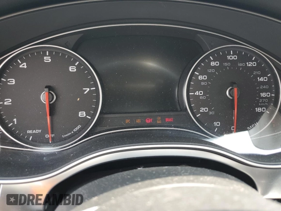 2016 Audi A6 Premium Plus with VIN WAUGFAFCXGN145111, listed as a Copart auction lot 59761435 with Not provided miles and Salvage title. Bid and sale history available at DreamBid. Image 9.