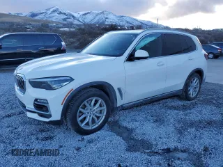 2020 BMW X5 xDrive40i z VIN 5UXCR6C02L9D56954, wystawiony jako Copart lot #44769135 z przebiegiem 52 856 mil mil oraz Szkoda całkowita • Salvage title. Historia ofert i sprzedaży dostępna na DreamBid. Obrazek 1.
