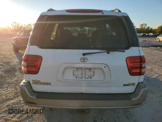 2003 Toyota Sequoia SR5 with VIN 5TDZT34A03S142885, listed as a Copart auction lot 81837774 with 194,352 mi miles and Salvage Title. Bid and sale history available at DreamBid. Image 6.