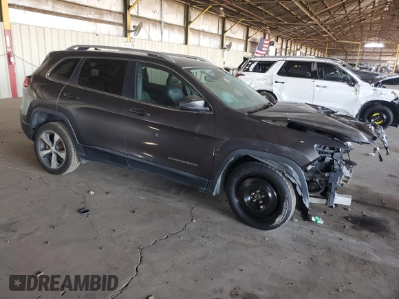2020 Jeep Cherokee Limited with VIN 1C4PJLDBXLD587216, listed as a Copart auction lot 62034105 with 118,926 mi miles and Salvage title. Bid and sale history available at DreamBid. Image 4.