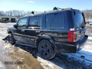 2006 Jeep Commander with VIN 1J8HG48K26C302997, listed as a Copart auction lot 46453135 with 191,852 mi miles and Salvage Title. Bid and sale history available at carsss.com. Image 2.