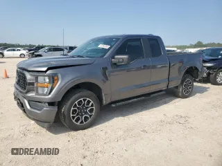 2023 Ford F-150 XL with VIN 1FTEX1CP5PKD56751, listed as a Copart auction lot 53503085 with 68,246 mi miles and Salvage title. Bid and sale history available at DreamBid. Image 1.