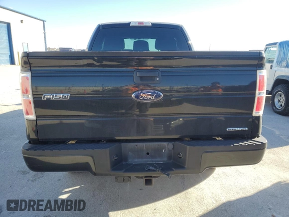 2012 Ford F-150 XL with VIN 1FTEX1EM8CKD95153, listed as a Copart auction lot 47651185 with 118,007 mi miles and Salvage Title. Bid and sale history available at carsss.com. Image 6.