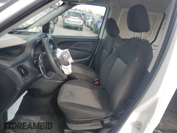 2022 Ram ProMaster City Cargo Tradesman with VIN ZFBHRFAB6N6W62992, listed as a Copart auction lot 51525895 with 111,144 mi miles and Salvage title. Bid and sale history available at DreamBid. Image 7.