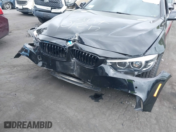 2020 BMW 4 Series 430i with VIN WBA4W3C03LAG91486, listed as a IAAI auction lot 42083927 with 49,261 mi miles and . Bid and sale history available at carsss.com. Image 6.