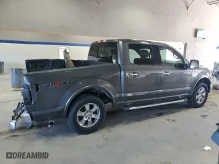 2016 Ford F-150 XLT with VIN 1FTEW1EP4GFD35267, listed as a Copart auction lot 50608575 with 77,795 mi miles and Salvage Title. Bid and sale history available at carsss.com. Image 3.