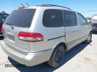 2001 Toyota Sienna LE z VIN 4T3ZF13C61U393209, wystawiony jako IAAI lot #42304583 z przebiegiem 253 662 mil mil oraz . Historia ofert i sprzedaży dostępna na DreamBid. Obrazek 4.
