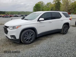 2019 Chevrolet Traverse RS with VIN 1GNEVJKW3KJ129000, listed as a Copart auction lot 50971245 with 137,762 mi miles and Salvage Title. Bid and sale history available at carsss.com. Image 1.