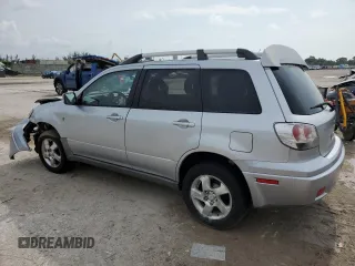 2004 Mitsubishi Outlander XLS z VIN JA4LX41F24U057392, wystawiony jako Copart lot #59284845 z przebiegiem 106 667 mil mil oraz Szkoda całkowita • Salvage title. Historia ofert i sprzedaży dostępna na DreamBid. Obrazek 2.