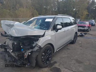2024 Kia Carnival SX Prestige with VIN KNDNE5H35R6366419, listed as a IAAI auction lot 40725677 with 18,745 mi miles and . Bid and sale history available at DreamBid. Image 19.