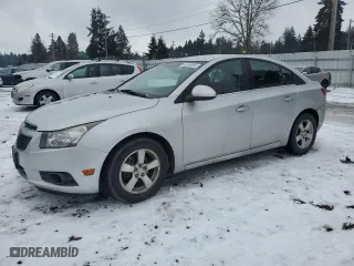 2011 Chevrolet Cruze LT w/1FL with VIN 1G1PE5S9XB7192099, listed as a Copart auction lot 45346695 with 0 mi miles and Salvage Title. Bid and sale history available at carsss.com. Image 1.
