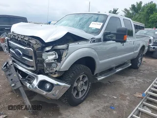 2015 Ford F-250 Lariat with VIN 1FT7W2B6XFEB03755, listed as a IAAI auction lot 42147048 with 100,239 mi miles and . Bid and sale history available at DreamBid. Image 2.